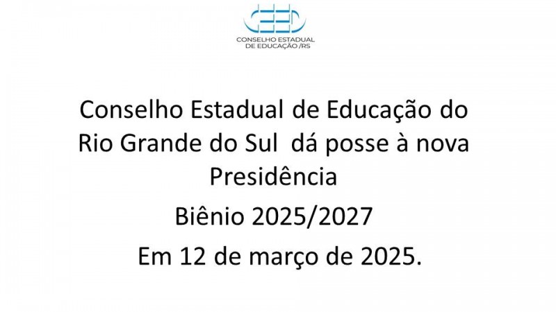 Posse Presiência  12 03 2025