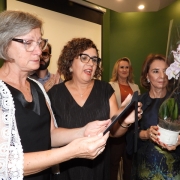 Entrega da Placa a Senhora Clarice