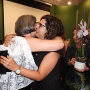 Cumprimentos e entrega da Placa